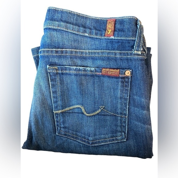 7 for all mankind Bootcut Jeans Women’s Size 27 - Picture 10 of 11